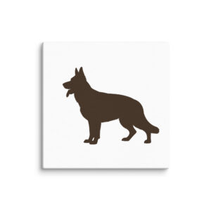 German Shepherd Canvas