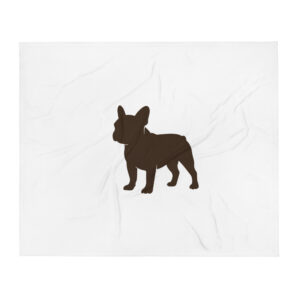 French Bulldog Throw Blanket